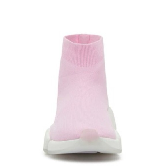 Balenciaga Speed 2.0 Recycled Knit Sneakers in Light Pink Polyester | NEW/NIB - Picture 3 of 16